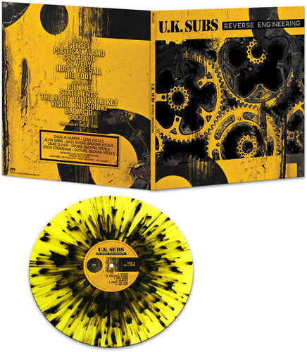 UK Subs - Reverse Engineering [Yellow/Black Splatter]