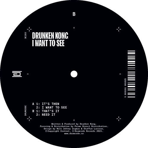 Drunken Kong - I Want To See - Vinyl Record