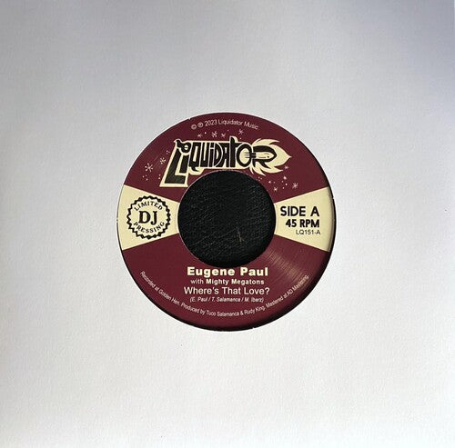 Paul,eugene & Mighty Megatons - Where Is That Love - Vinyl Record
