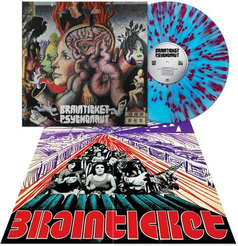 Brainticket - Psychonaut [Blue/red Splatter]