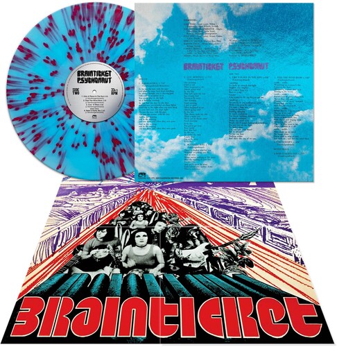 Brainticket - Psychonaut [Blue/red Splatter]
