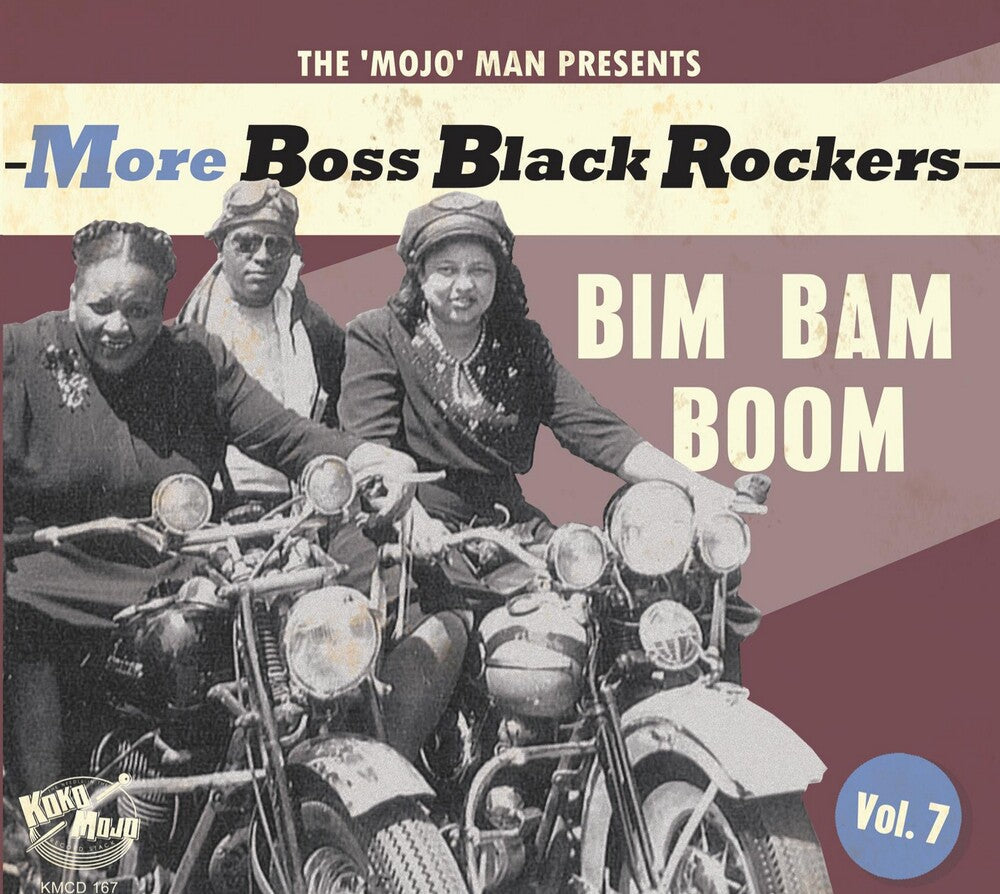 More Boss Black Rockers 7: Bim Bam Boom (Various Artists) [LP] Vinyl Record