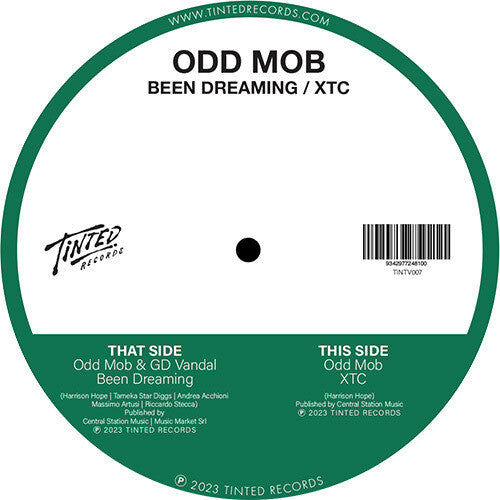 Odd Mob - Been Dreaming & Xtc - Vinyl Record