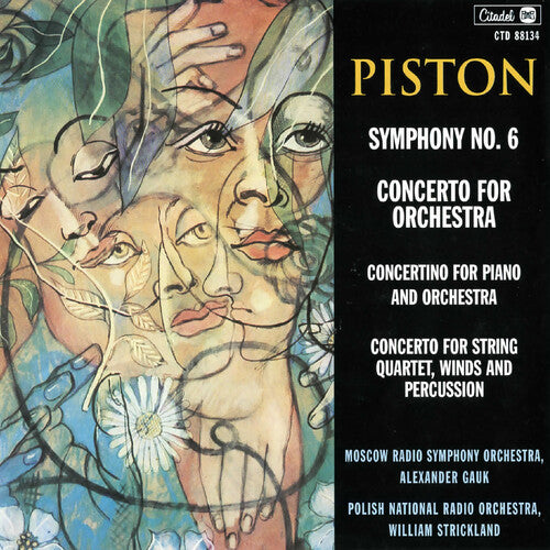 Piston,walter - Symphony No. 6 / Concerto For Orchestra - Music CD