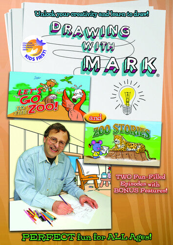 Drawing With Mark: Let's Go To The Zoo & Zoo - Drawing With Mark: Let's Go To The Zoo & Zoo - DVD