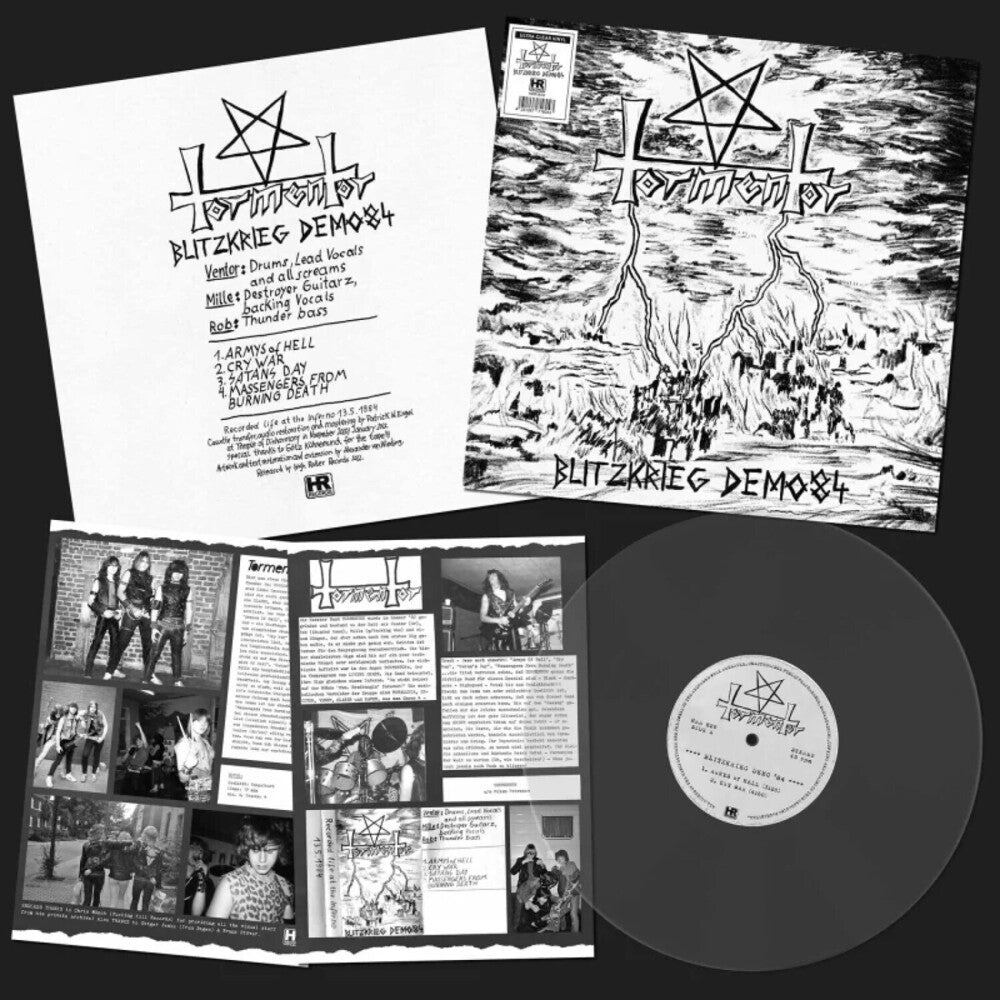 Blitzkrieg Demo '84 - Trans Ultra Clear [Clear Vinyl] Vinyl Record