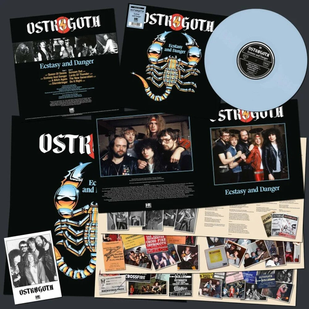 Ecstasy And Danger - Blue (Blue) [Colored Vinyl] Vinyl Record