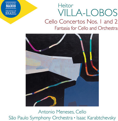 Lobos / Meneses / Sao Paulo Symphony Orchestra - Cello Concertos Nos. 1 & 2; Fantasia - Music CD