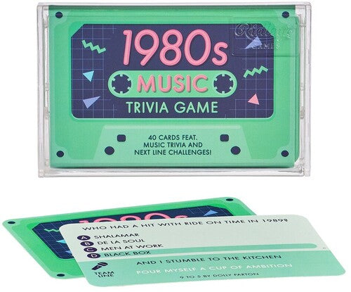 Ridleys Games - 1980s Music Trivia Game - Games