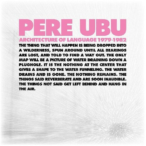 Pere Ubu - Architecture Of Language: 1979-1982 - Music CD