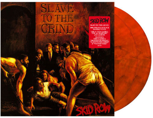 Skid Row - Slave To The Grind [Orange & Black Marble]