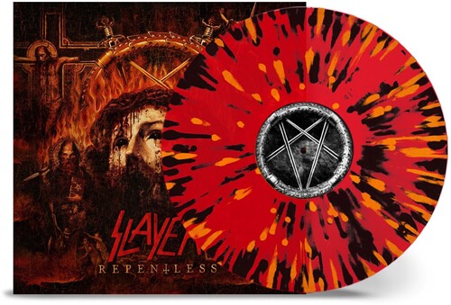 Slayer - Repentless [Transparent Red, Orange & Black Splatter]