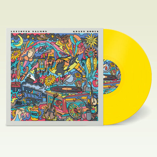 Leftover Salmon - Grass Roots - Banana Yellow - Vinyl Record