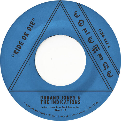 Durand Jones & The Indications - Ride Or Die / More Than Ever - Vinyl Record