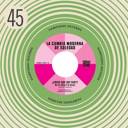 Cumbia Moderna De Soledad / Machuca Cumbia - Da Ya Think I'm Sexy / Stayin' Alive - Vinyl Record
