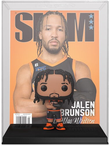 Pop Slam Cover With Case - Funko Pop Sports Nba Cover Slam Jalen Brunson - Collectibles