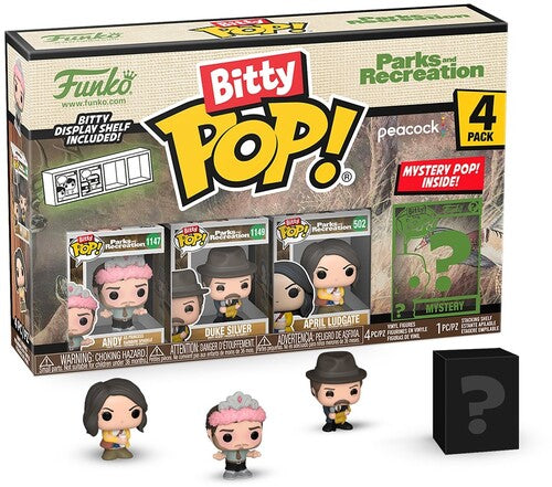 Funko Bitty Pop - Bitty Pop Television Parks & Recreation Andy 4pk - Collectibles