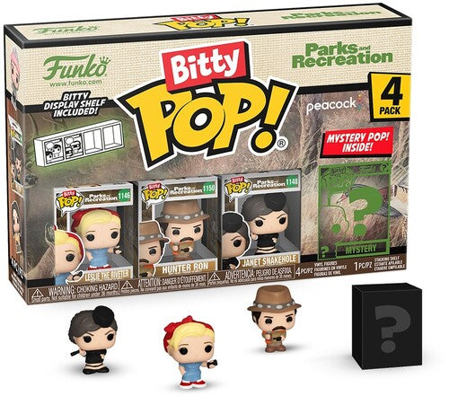 Funko Bitty Pop - Bitty Pop Television Parks & Recreation Leslie 4pk - Collectibles