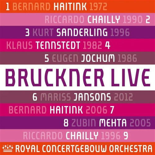 Bruckner / Royal Concertgebouw Orchestra - Bruckner: Symphonies 1-9 - Music CD