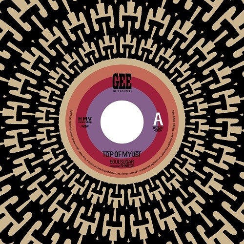 Soul Sugar - Top Of My List - Vinyl Record