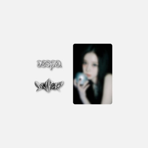 Aespa - Karina - Logo Badge - My World - Collectibles