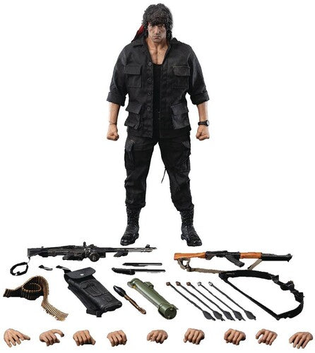 Threezero - Rambo First Blood Part 2 John Rambo 1/6 Scale Af - Collectibles