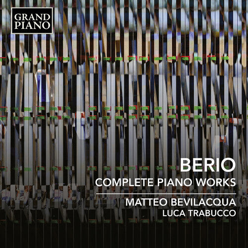 Berio / Bevilacqua / Bevilacqua - Complete Piano Works - Music CD