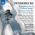 Penderecki / Guerrier / Choi - Symphony No. 6 Chinese Songs Trumpet Concertino - Music CD
