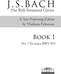 Bach,j.s. / Feltsman,vladimir - Book 1 - No. 7 Eb Major - Books
