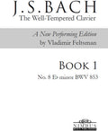 Bach,j.s. / Feltsman,vladimir - Book 1 - No. 8 Eb Minor - Books