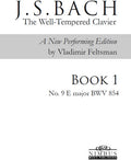Bach,j.s. / Feltsman,vladimir - Book 1 - No. 9 E Major - Books
