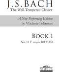 Bach,j.s. / Feltsman,vladimir - Book 1 - No. 11 F Major - Books