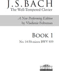 Bach,j.s. / Feltsman,vladimir - Book 1 - No. 14 F# Minor - Books