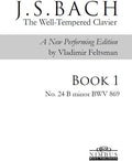 Bach,j.s. / Feltsman,vladimir - Book 1 - No. 24 B Minor - Books