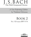 Bach,j.s. / Feltsman,vladimir - Book 2 - No. 5 D Major - Books