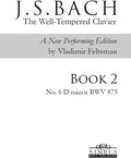 Bach,j.s. / Feltsman,vladimir - Book 2 - No. 6 D Minor - Books