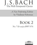 Bach,j.s. / Feltsman,vladimir - Book 2 - No. 7 Eb Major - Books