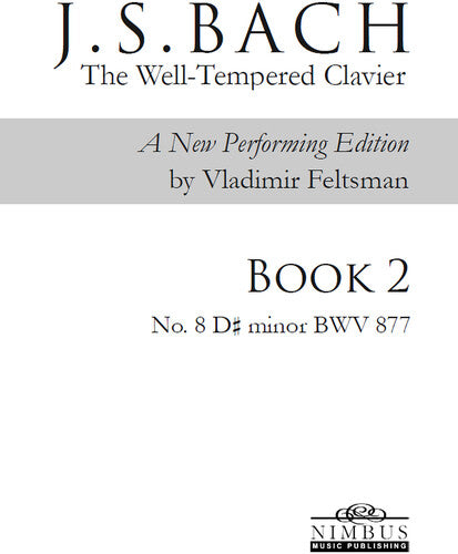 Bach,j.s. / Feltsman,vladimir - Book 2 - No. 8 D# Minor - Books