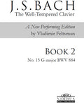 Bach,j.s. / Feltsman,vladimir - Book 2 - No. 15 G Major - Books