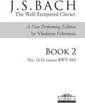 Bach,j.s. / Feltsman,vladimir - Book 2 - No. 16 G Minor - Books