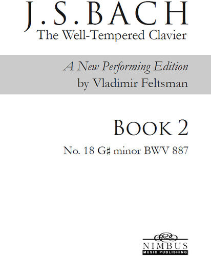 Bach,j.s. / Feltsman,vladimir - Book 2 - No. 18 G# Minor - Books