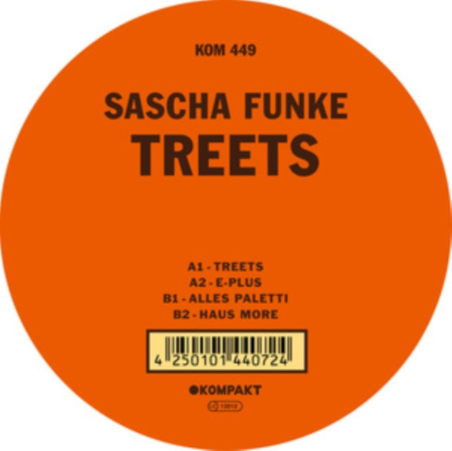 Sascha Funke - Treets - 12 Inch Vinyl