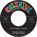 Jones,durand & The Indications - Too Many Tears / Cruisin' To The Parque - Vinyl Record