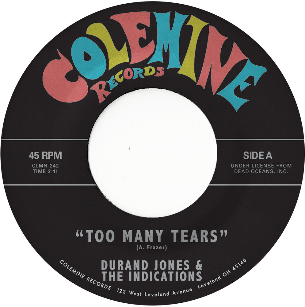 Too Many Tears / Cruisin' to the Parque [Sea Glass Blue Vinyl Single] Vinyl Record