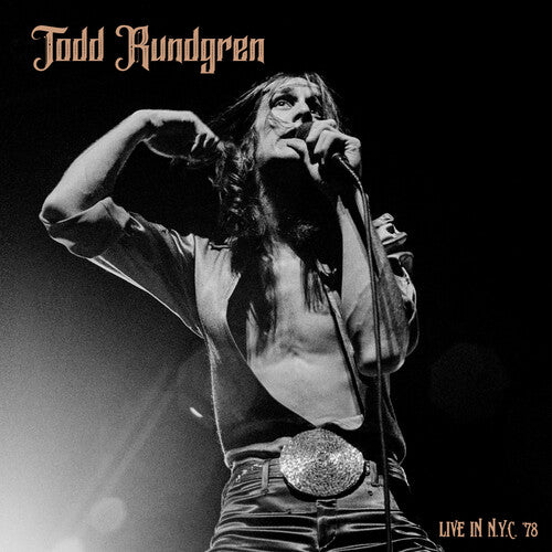 Rundgren,todd - Live In Nyc '78 - Vinyl Record