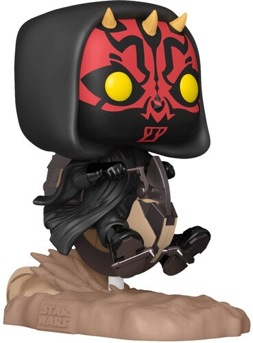 Funko Pop Rides Deluxe - Rides Dlx Sw Ep1 Darth Maul On Bloodfin - Collectibles
