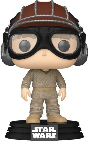 Funko Pop Movies - Sw Ep1 The Phantom Menace Anakin With Helmet - Collectibles