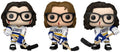 Funko Pop Movies - Funko Pop Movies Slap Shot The Hansons 3 Pack - Collectibles