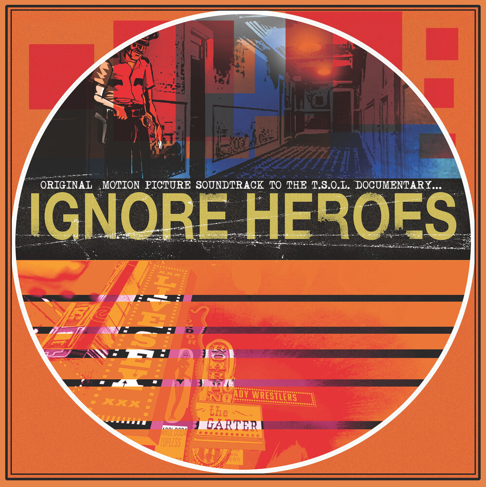 Ignore Heroes (Original Motion Picture Soundtrack) [Indie Exclusive Limited Edition Opaque Green w/ Blue Splatter LP] Vinyl Record