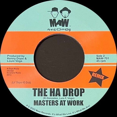 Masters At Work - Ha Drop (7'' Edits) - Vinyl Record